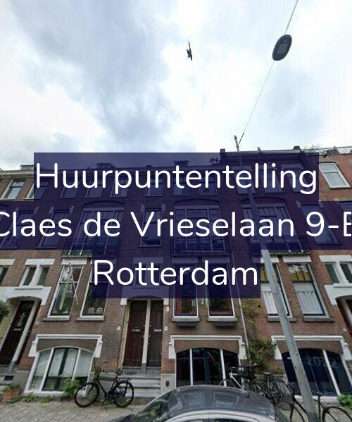 Foto gevel Huurpuntentelling voor Claes de Vrieselaan 9-B, Rotterdam