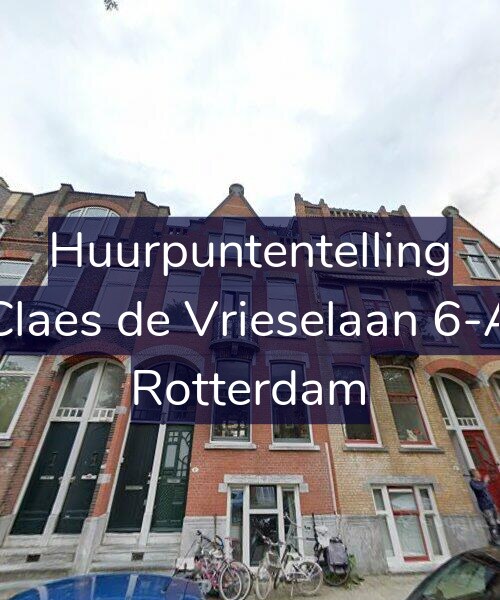 Foto gevel Huurpuntentelling voor Claes de Vrieselaan 6-A, Rotterdam
