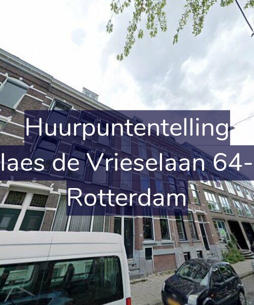 Foto gevel Huurpuntentelling voor Claes de Vrieselaan 64-B, Rotterdam