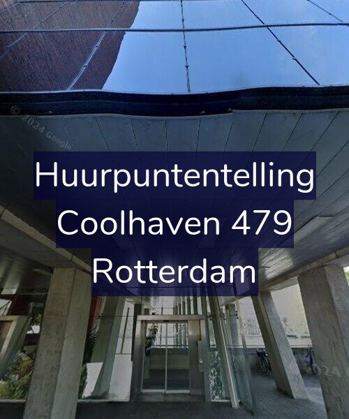 Foto gevel Huurpuntentelling voor Coolhaven 479, Rotterdam