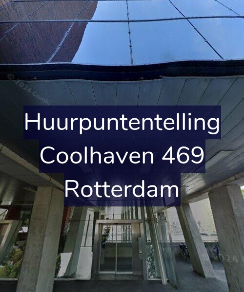 Foto gevel Huurpuntentelling voor Coolhaven 469, Rotterdam