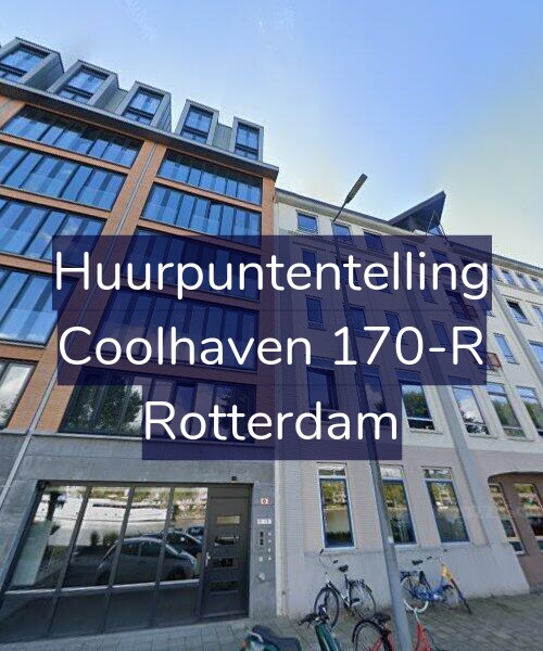 Foto gevel Huurpuntentelling voor Coolhaven 170-R, Rotterdam