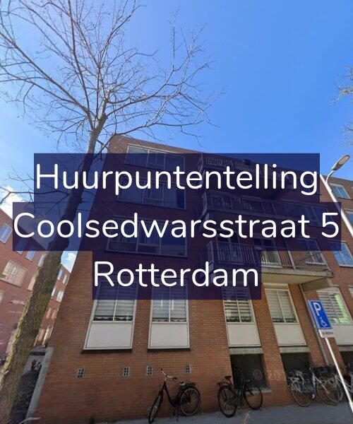 Foto gevel Huurpuntentelling voor Coolsedwarsstraat 5, Rotterdam
