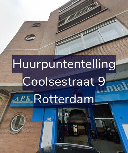 Foto gevel Huurpuntentelling voor Coolsestraat 9, Rotterdam