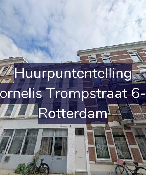 Foto gevel Huurpuntentelling voor Cornelis Trompstraat 6-A, Rotterdam