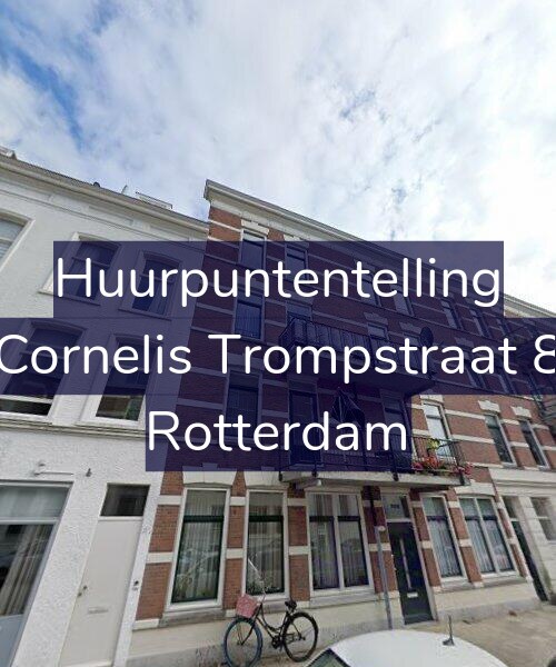 Foto gevel Huurpuntentelling voor Cornelis Trompstraat 8, Rotterdam