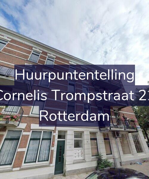 Foto gevel Huurpuntentelling voor Cornelis Trompstraat 22, Rotterdam