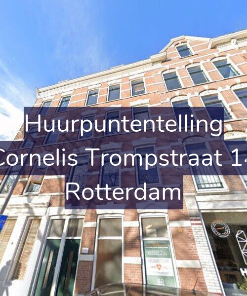 Foto gevel Huurpuntentelling voor Cornelis Trompstraat 14, Rotterdam