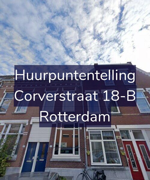 Foto gevel Huurpuntentelling voor Corverstraat 18-B, Rotterdam