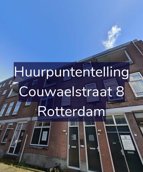 Foto gevel Huurpuntentelling voor Couwaelstraat 8, Rotterdam