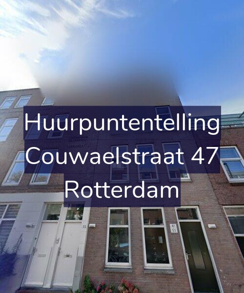 Foto gevel Huurpuntentelling voor Couwaelstraat 47, Rotterdam