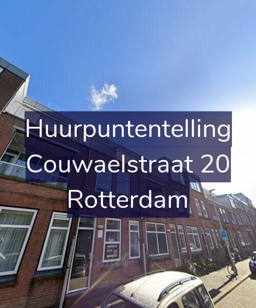 Foto gevel Huurpuntentelling voor Couwaelstraat 20, Rotterdam