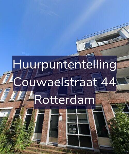 Foto gevel Huurpuntentelling voor Couwaelstraat 44, Rotterdam