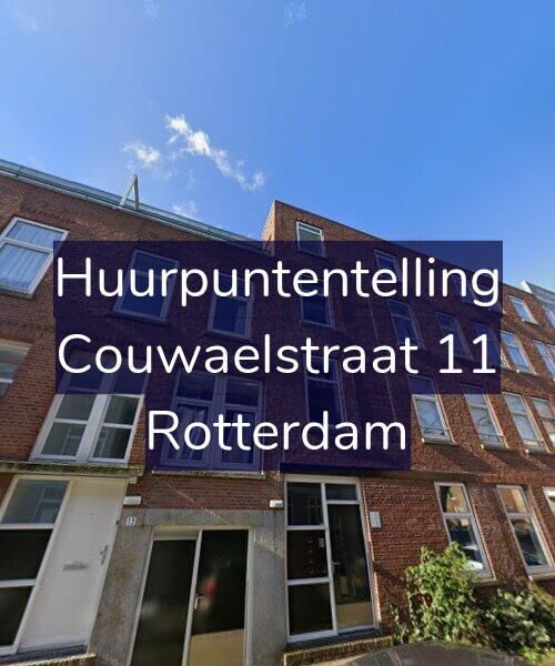 Foto gevel Huurpuntentelling voor Couwaelstraat 11, Rotterdam