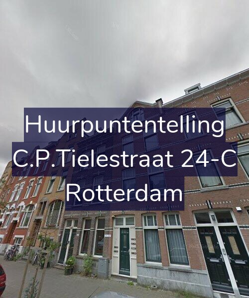 Foto gevel Huurpuntentelling voor C.P.Tielestraat 24-C, Rotterdam