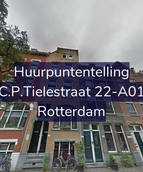 Foto gevel Huurpuntentelling voor C.P.Tielestraat 22-A01, Rotterdam