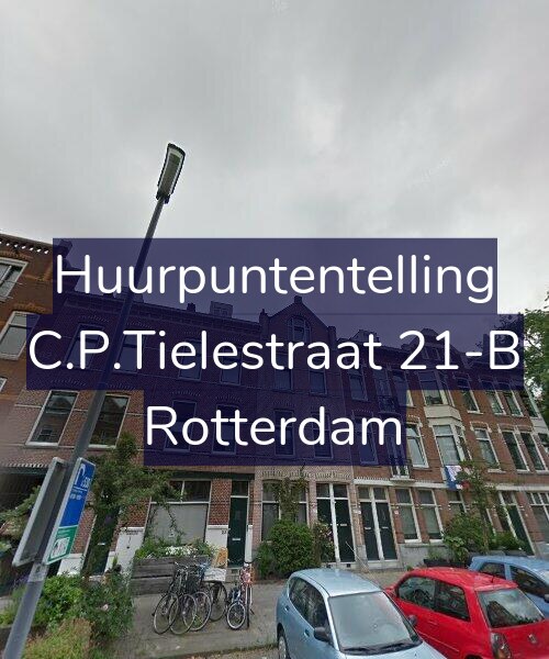Foto gevel Huurpuntentelling voor C.P.Tielestraat 21-B, Rotterdam