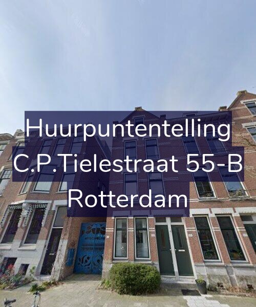 Foto gevel Huurpuntentelling voor C.P.Tielestraat 55-B, Rotterdam