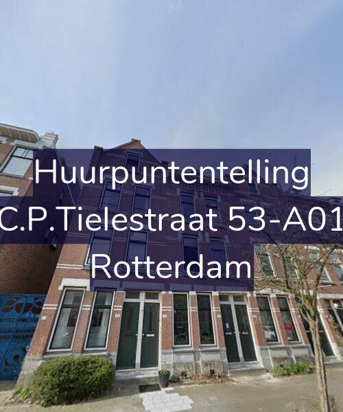 Foto gevel Huurpuntentelling voor C.P.Tielestraat 53-A01, Rotterdam