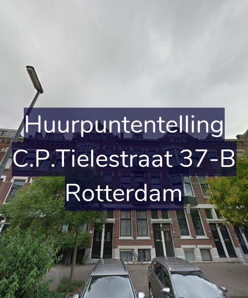 Foto gevel Huurpuntentelling voor C.P.Tielestraat 37-B, Rotterdam