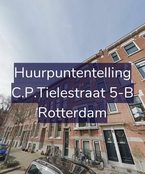 Foto gevel Huurpuntentelling voor C.P.Tielestraat 5-B, Rotterdam