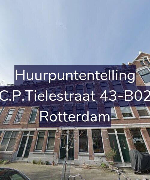 Foto gevel Huurpuntentelling voor C.P.Tielestraat 43-B02, Rotterdam