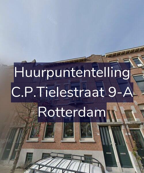 Foto gevel Huurpuntentelling voor C.P.Tielestraat 9-A, Rotterdam