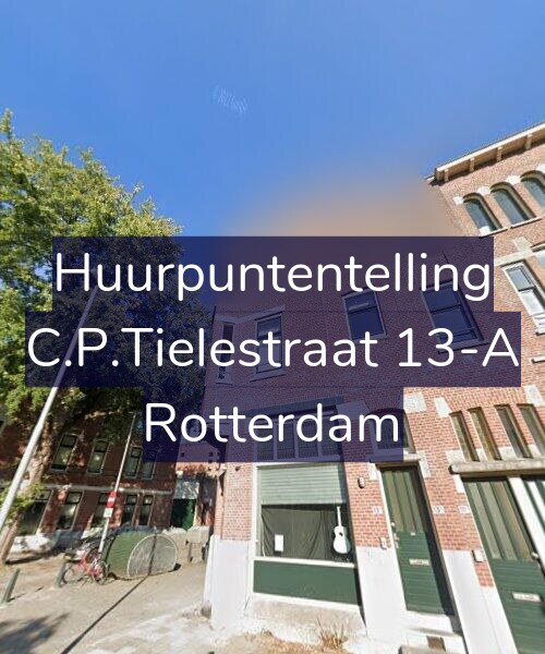 Foto gevel Huurpuntentelling voor C.P.Tielestraat 13-A, Rotterdam