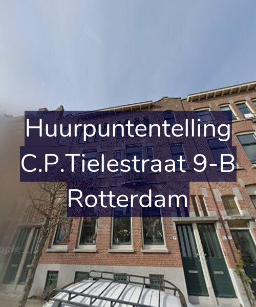 Foto gevel Huurpuntentelling voor C.P.Tielestraat 9-B, Rotterdam