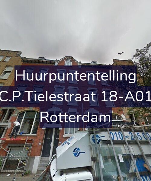 Foto gevel Huurpuntentelling voor C.P.Tielestraat 18-A01, Rotterdam