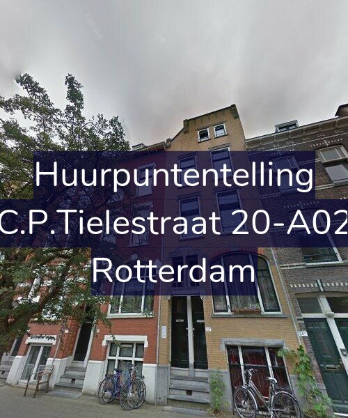 Foto gevel Huurpuntentelling voor C.P.Tielestraat 20-A02, Rotterdam