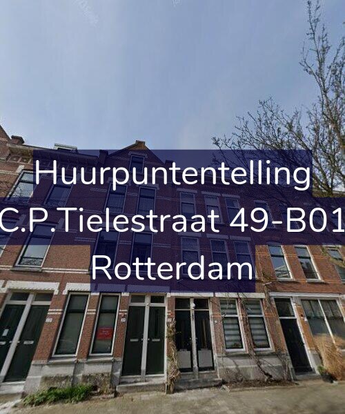 Foto gevel Huurpuntentelling voor C.P.Tielestraat 49-B01, Rotterdam