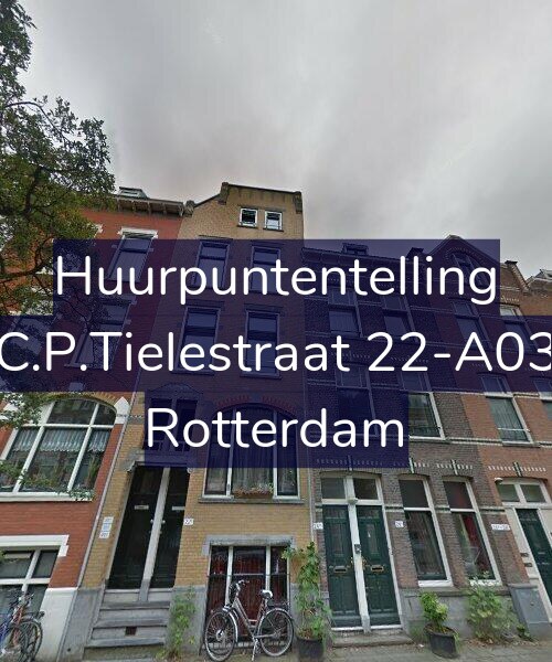 Foto gevel Huurpuntentelling voor C.P.Tielestraat 22-A03, Rotterdam