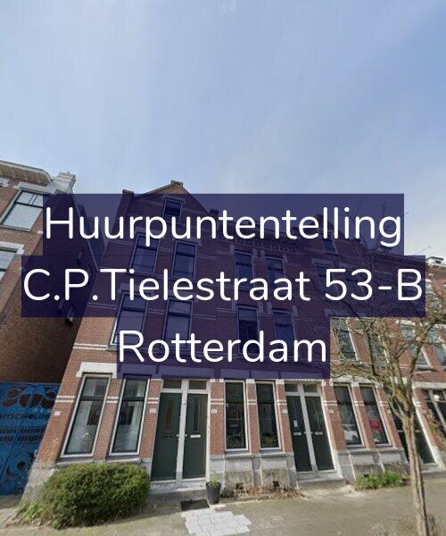 Foto gevel Huurpuntentelling voor C.P.Tielestraat 53-B, Rotterdam