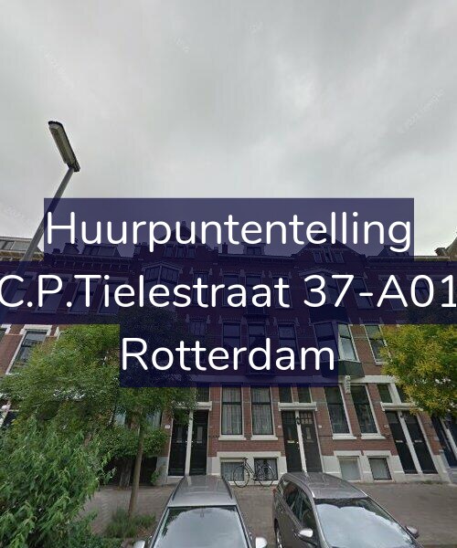 Foto gevel Huurpuntentelling voor C.P.Tielestraat 37-A01, Rotterdam