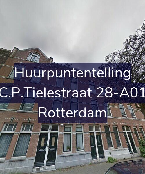 Foto gevel Huurpuntentelling voor C.P.Tielestraat 28-A01, Rotterdam