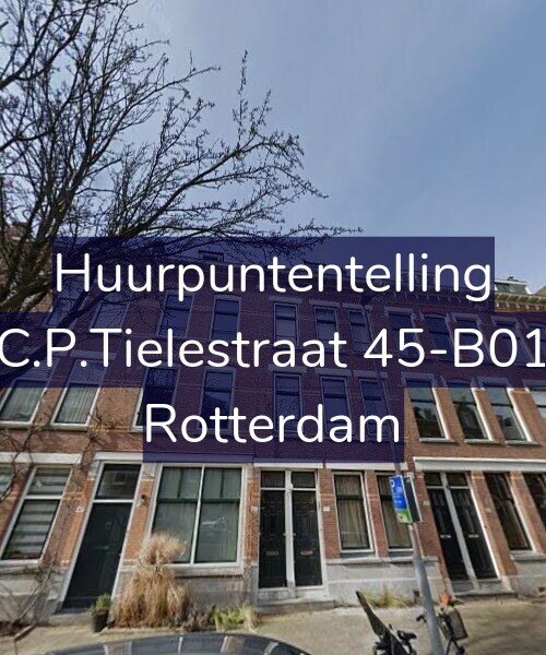 Foto gevel Huurpuntentelling voor C.P.Tielestraat 45-B01, Rotterdam