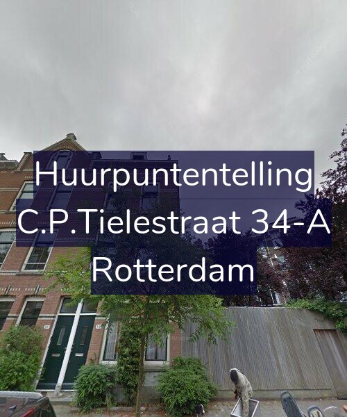 Foto gevel Huurpuntentelling voor C.P.Tielestraat 34-A, Rotterdam