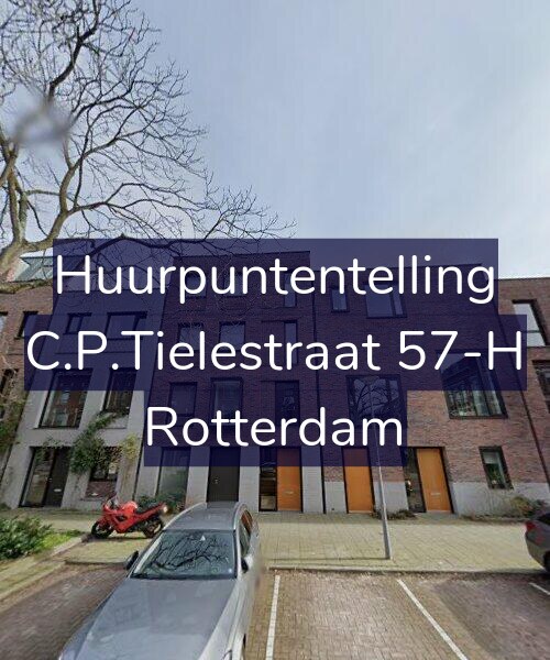 Foto gevel Huurpuntentelling voor C.P.Tielestraat 57-H, Rotterdam