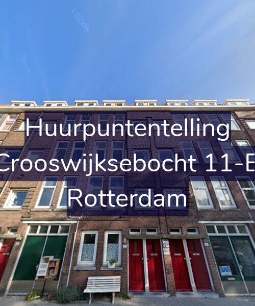 Foto gevel Huurpuntentelling voor Crooswijksebocht 11-B, Rotterdam