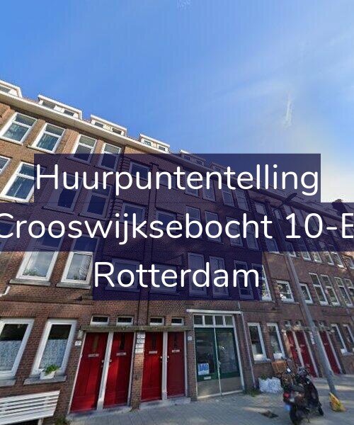 Foto gevel Huurpuntentelling voor Crooswijksebocht 10-B, Rotterdam