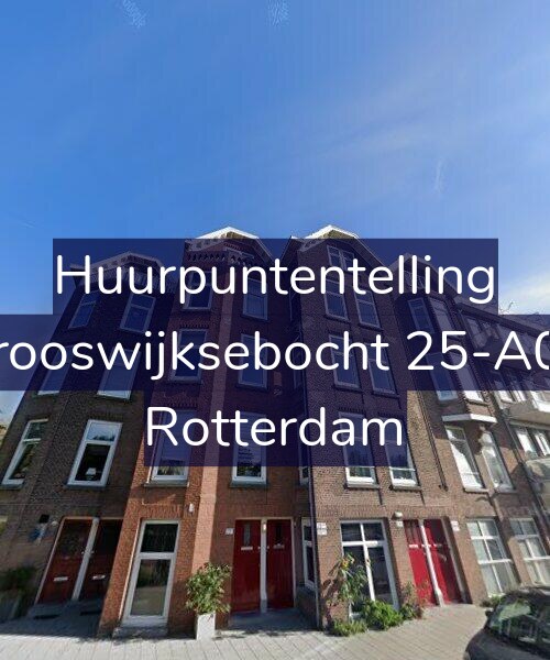 Foto gevel Huurpuntentelling voor Crooswijksebocht 25-A01, Rotterdam