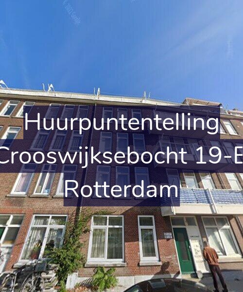 Foto gevel Huurpuntentelling voor Crooswijksebocht 19-B, Rotterdam