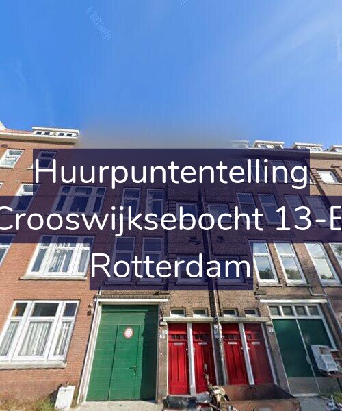 Foto gevel Huurpuntentelling voor Crooswijksebocht 13-B, Rotterdam