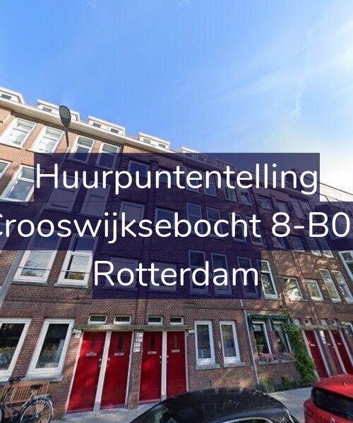 Foto gevel Huurpuntentelling voor Crooswijksebocht 8-B02, Rotterdam
