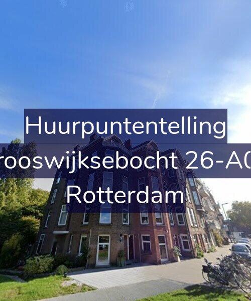 Foto gevel Huurpuntentelling voor Crooswijksebocht 26-A01, Rotterdam