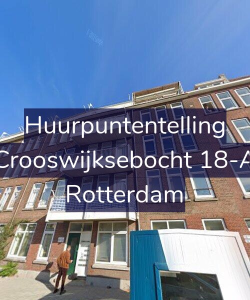 Foto gevel Huurpuntentelling voor Crooswijksebocht 18-A, Rotterdam