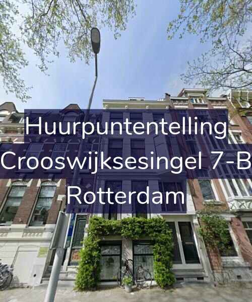 Foto gevel Huurpuntentelling voor Crooswijksesingel 7-B, Rotterdam