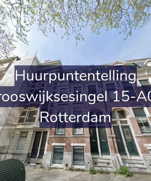Foto gevel Huurpuntentelling voor Crooswijksesingel 15-A01, Rotterdam