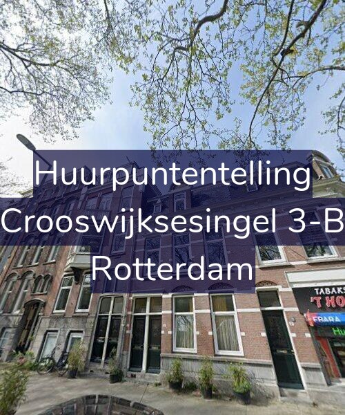 Foto gevel Huurpuntentelling voor Crooswijksesingel 3-B, Rotterdam